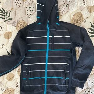 Lululemon Men’s Striped Hoodie - Size Medium